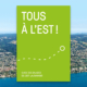 Couverture verte de la brochure Tous à l'est